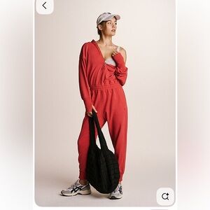 FREE PEOPLE training day jumpsuit